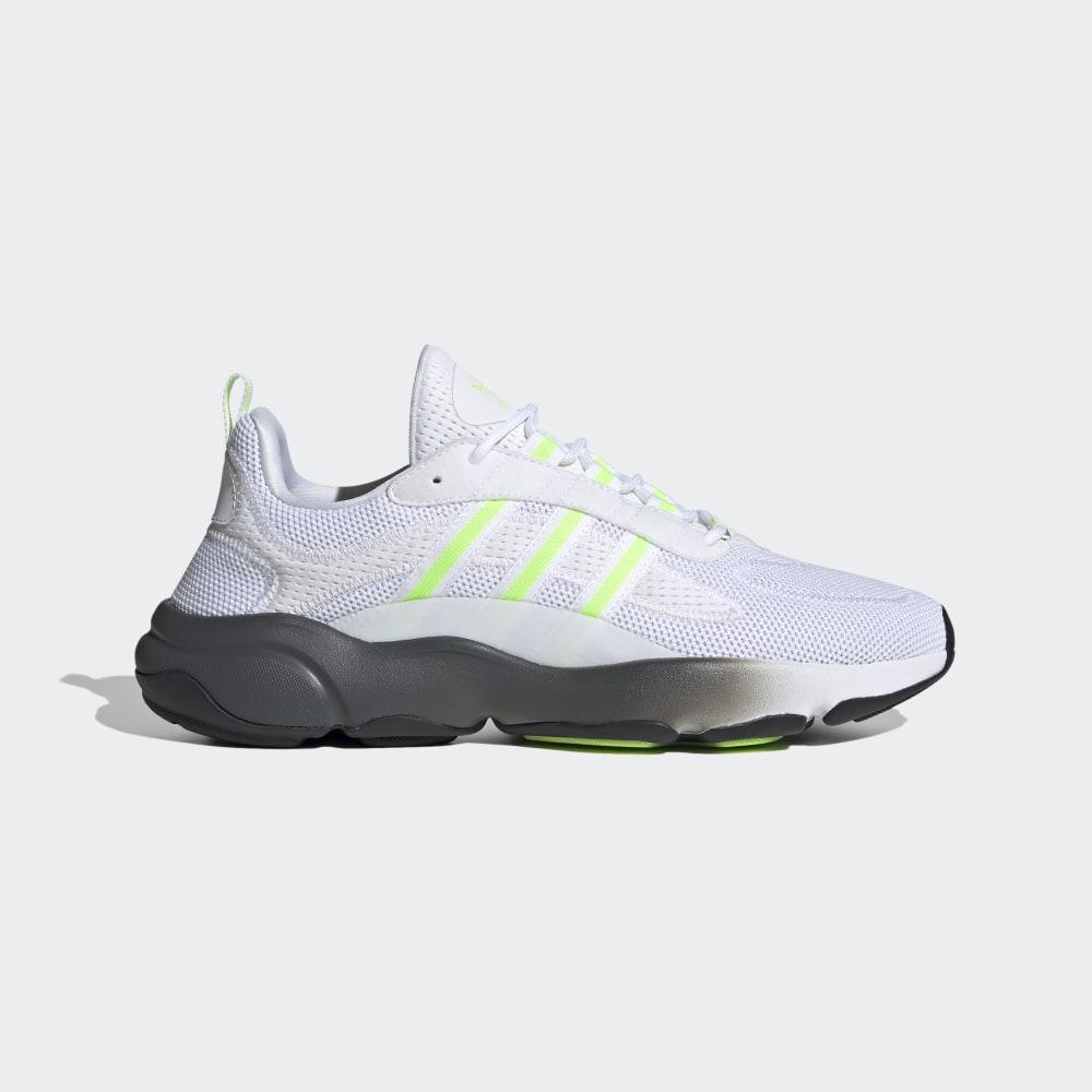 Adidas Women's Haiwee Originals Shoes White/Green/Black Ireland EF4446